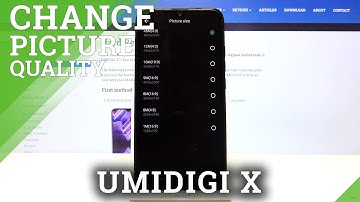 How to Manage Size of Photos in Umidigi X - Change Picture Size