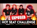 HOT SEAT CHALLENGE (exposed our DARKEST secrets) | Sam Golbach