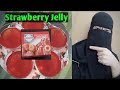 Arabic dessert: How to make simple strawberry jelly!
