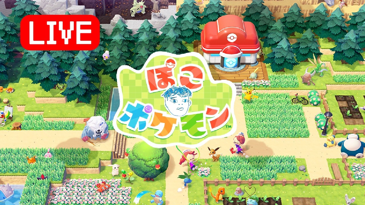 待望のぽこあポケモンやるぞ