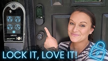 Unlock the Future: Lockly Vision Elite Smart Lock with HD Camera & Fingerprint Access! 🔑