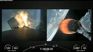 SpaceX Starlink 142 launch and Falcon 9 first stage landing, 29 February 2024