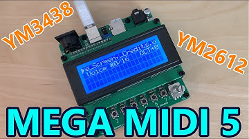 Mega MIDI 5 - Latest and Greatest Hardware Genesis Synth!