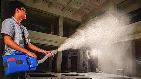 NACS NUSAN5 Cold ULV Fogger Mist Sprayer Mist Blower Sanitizing Machine for Indoor & Outdoor