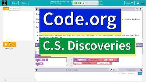 Code.org Lesson 15.4 Conditionals | Tutorial with Answers | Unit 3 CS Discoveries 2022