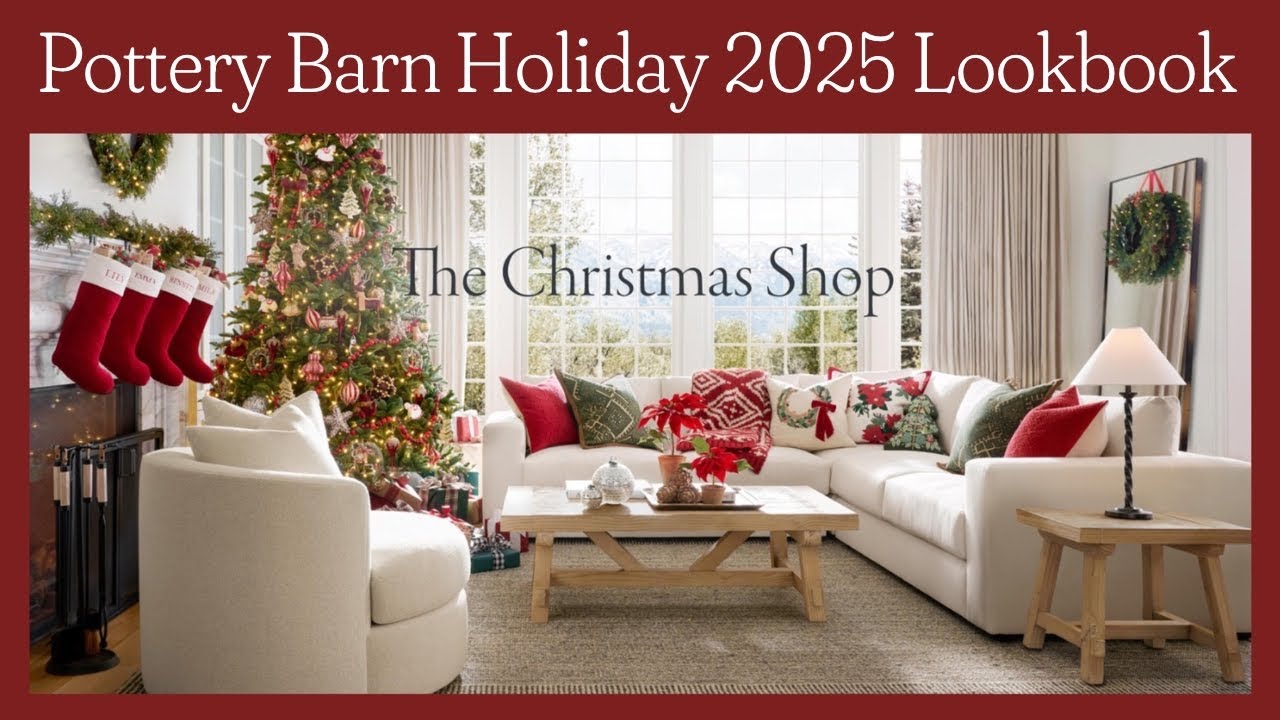 Pottery Barn's 2025 Christmas Collection is Simply Magical!