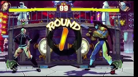 SF4 Cammy (Faux123) vs Abel, Ryu, Vega, Dhalsim and Sagat G1 Championship Final PSN
