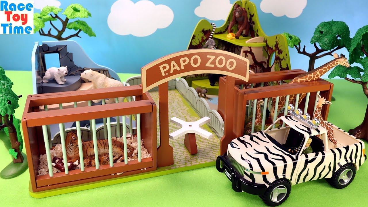 animal zoo papo playset