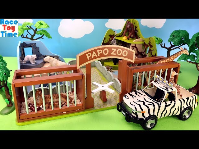 Animal Zoo Papo Playset Plus Fun Wildlife Animals Toys For Kids class=