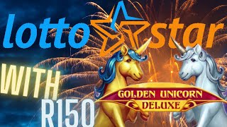 Golden Unicorn Deluxe with R150 | Lottostar screenshot 4