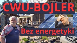 Cwu i sterownik dc, bez licznika i rachunków off grid z pv