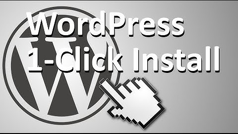 How to use WordPress 1 Click Install - Dreamhost tutorial