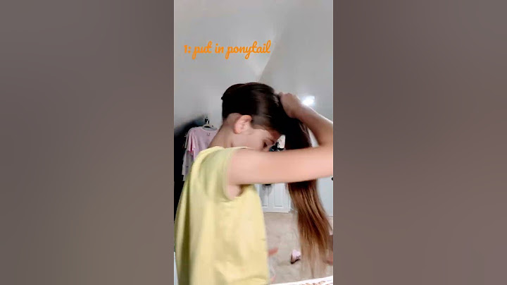 If you have long hair and you want to do this hairstyle use it. It stays in place and is really cute