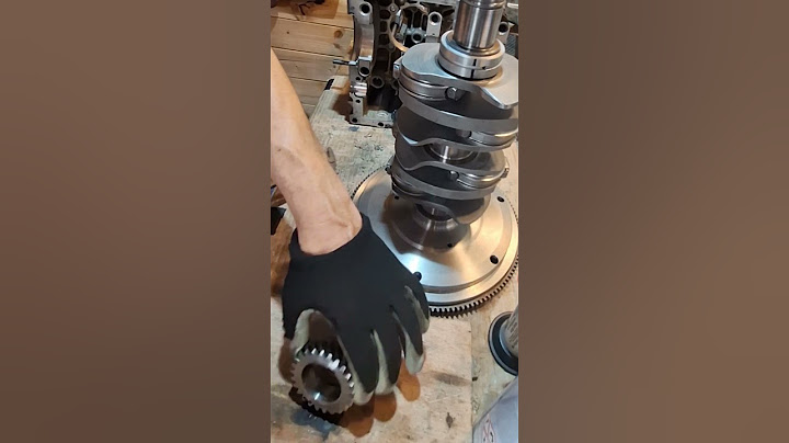 Wie baue ich einen Käfermotor Motor Typ 1.     Video 9.  Montage Nockenwellenantriebsrad