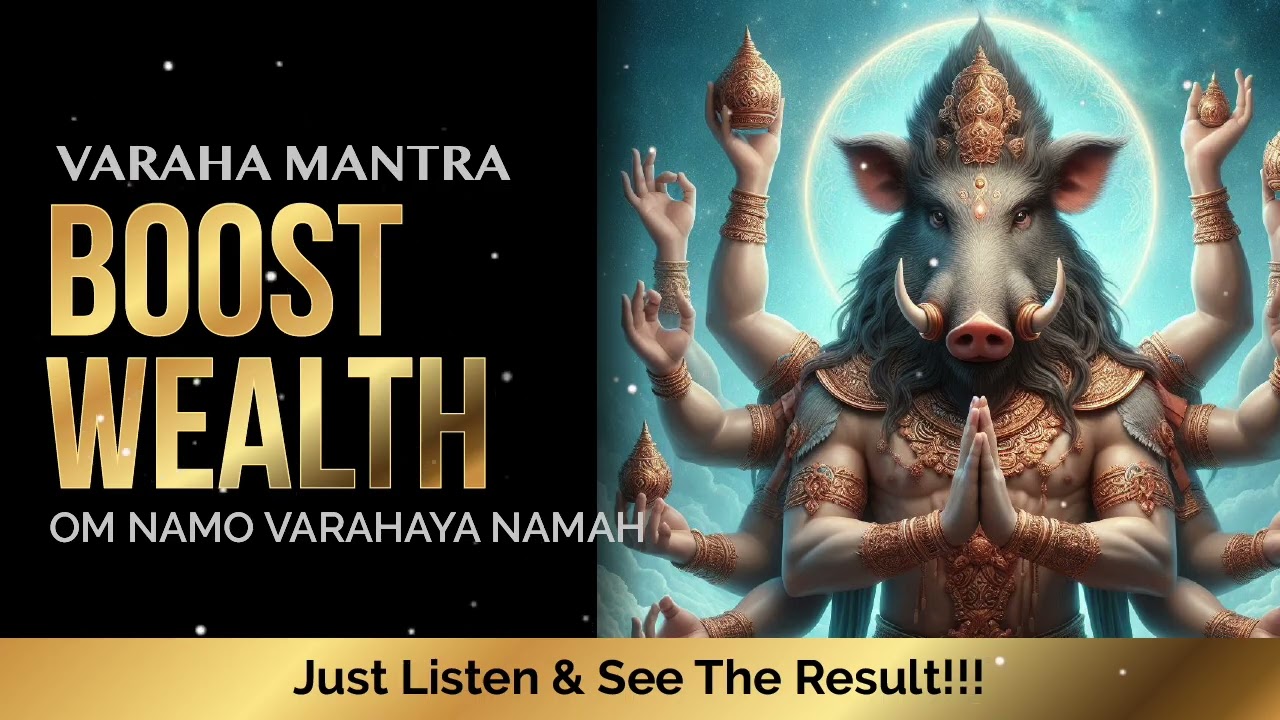 Lord Varaha Mantra to Boost Wealth | Om Namo varahaya Namah