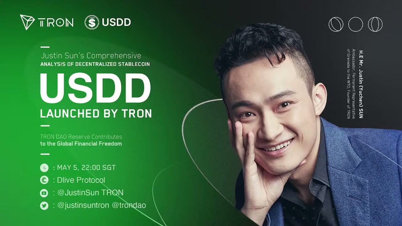 Justin Sun’s Comprehensive Analysis of Decentralized Stablecoin USDD