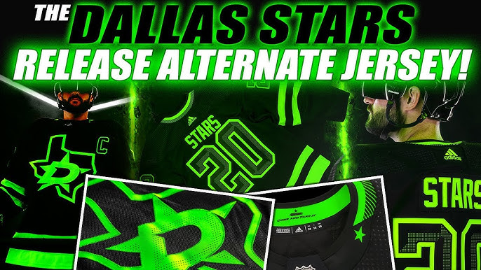 Dallas Stars unveil 'Blackout' alternate jersey