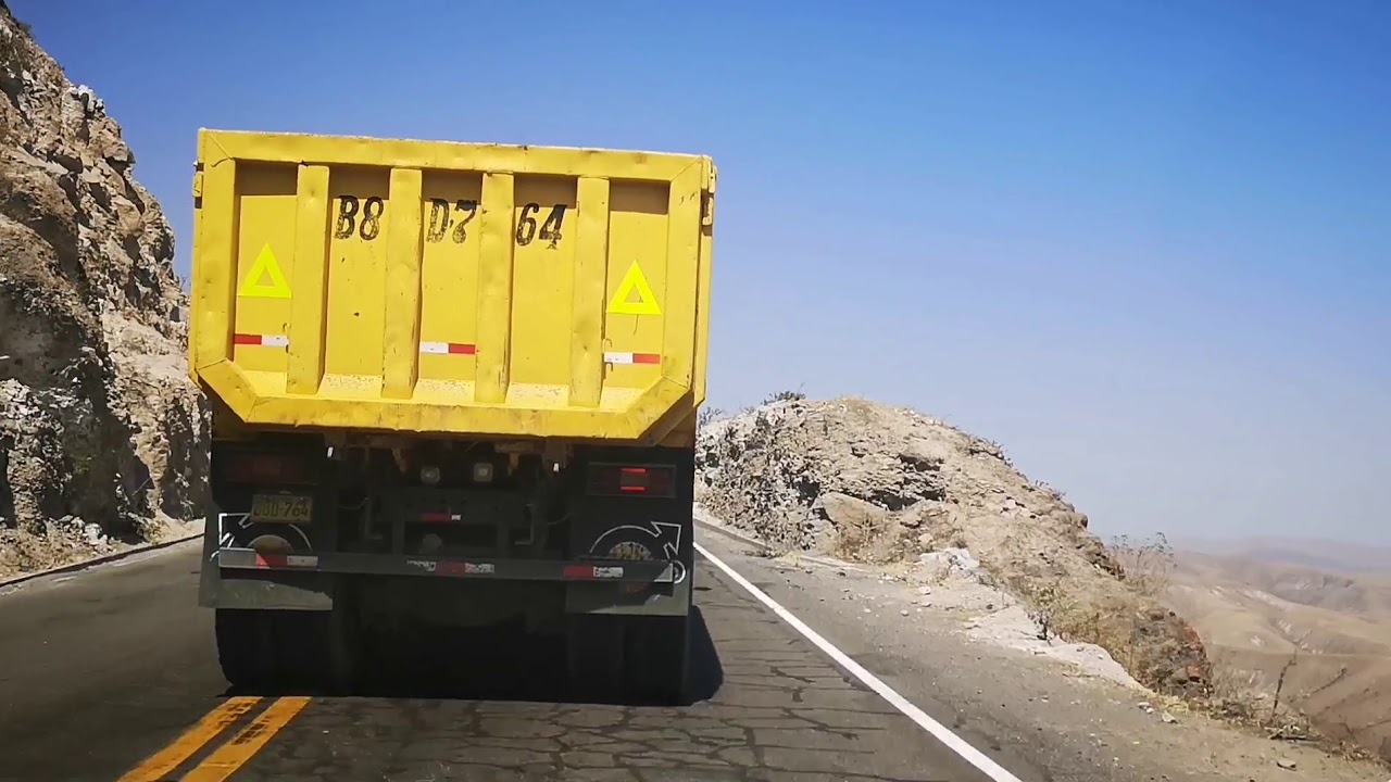 Carretera Nazca - Puquio - Abancay - Cusco (Primera Parte Nazca - Villatambo, rumbo a Caja)