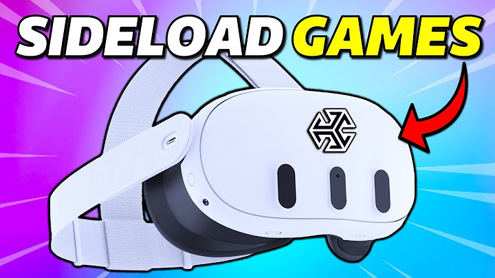 Sideload Games on Quest 3. How to install Sidequest!
