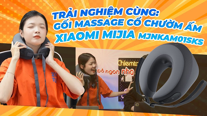 Đánh giá gối massage cổ xiaomi năm 2024