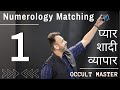Numerology Number 1  Relationship | Marriage Matching  | Business Compatibility - हिंदी में