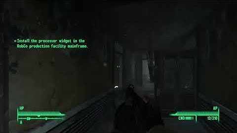 Fallout 3 Install The Processor Widget Wasteland Survival Guide