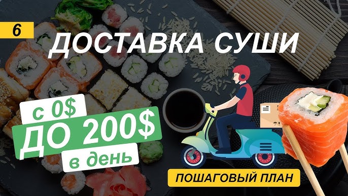 Запуск бизнеса доставки суши Советы и стратегии от Виталия Тарасюка