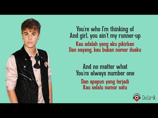 Favorite Girl - Justin Bieber (Lirik Lagu Terjemahan) - TikTok You're who I'm thinking of... class=