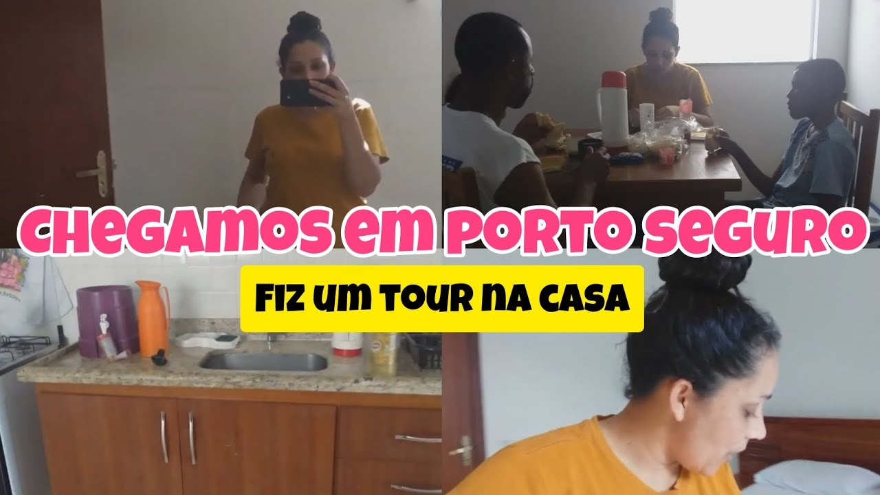 Chegamos em porto seguro / Tour pela casa que estamos. #tour #portosegurobahia 