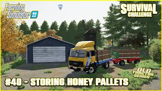 Flour Sale Day, Building Pallet Storage - Old Tractor Series - #40 - No Mans Land - FarmingSim22