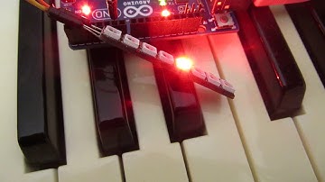 Midi controllers changing colour of Neopixel LED