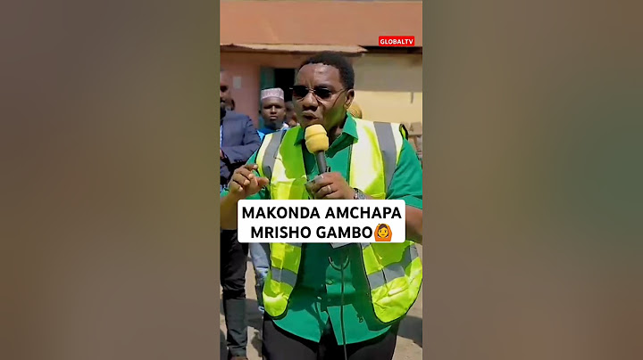 🙆MAKONDA AMCHAPA MRISHO GAMBO🙆🔥🙏 #shortsvideo #globaltv #breaking #viralvideo #trending #youtube