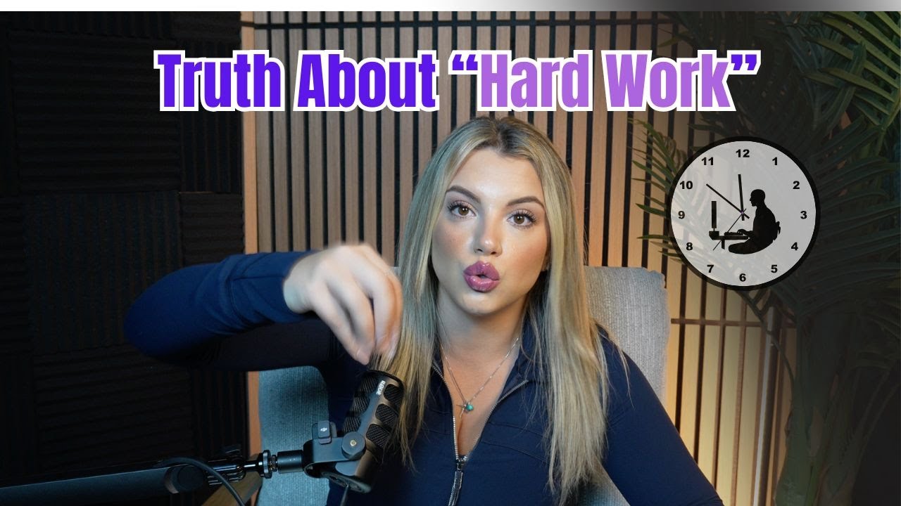 The Harsh Truth About "Hard Work" (Nobody Tells Women This) - YouTube