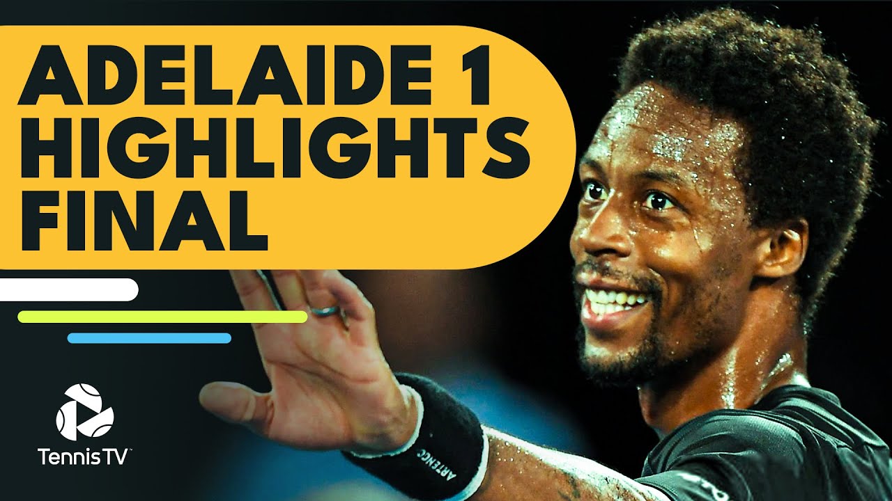 Gael Monfils vs Karen Khachanov | Adelaide 1 2022 Final Highlights