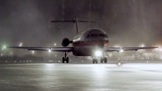 USAir Flight 405 - Crash Animation