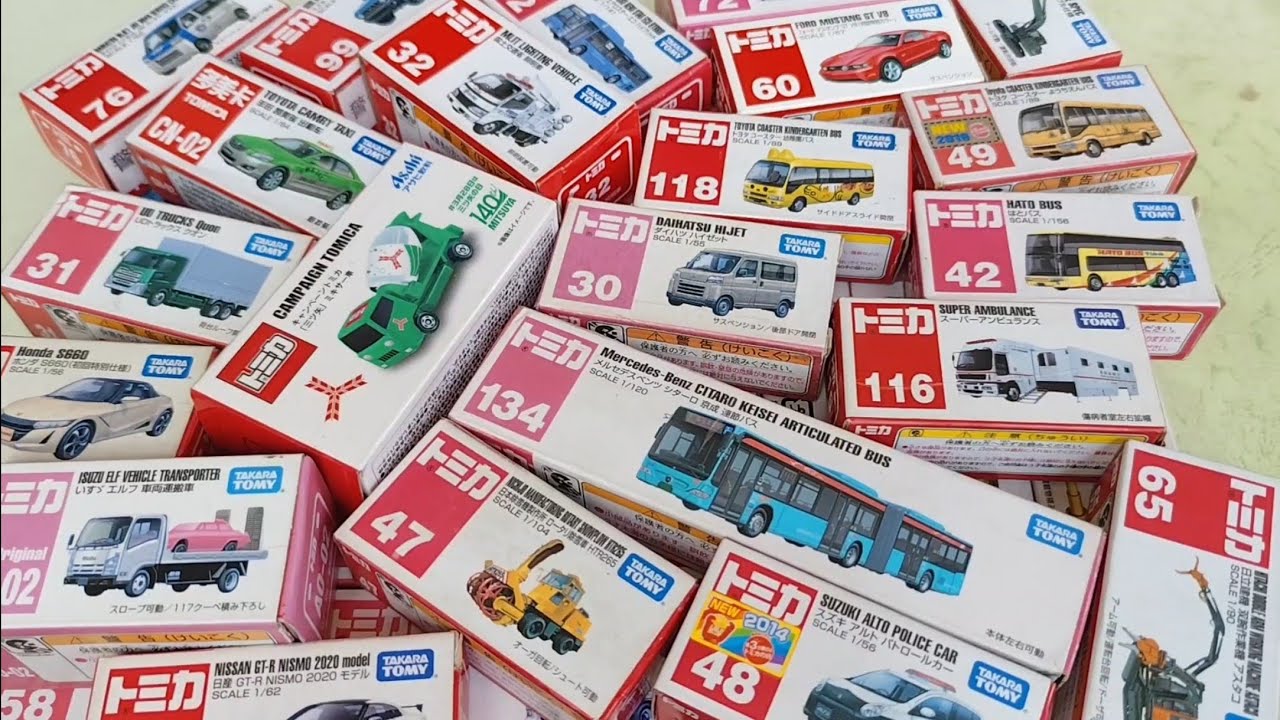 トミカ ミニカー 大量まとめ売り YouTube
