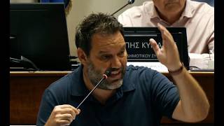 Κολιάδης: Ο άνθρωπος που εκχυδάισε το δημοτικό συμβούλιο, τολμά να νουθετεί μαθητές!!!