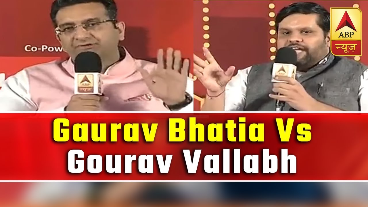 Gaurav Bhatia, Gourav Vallabh Accuse Each Other Of Doing Dirty Politics, Watch Fierce Debate | ABP