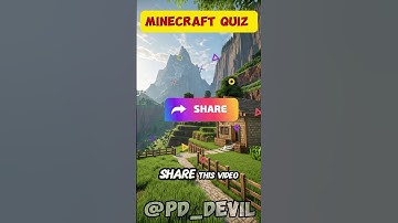 Minecraft Quiz! Can You Guess The Minecraft Blocks? #quiz #trivia #minecraft #block #shorts #trivia