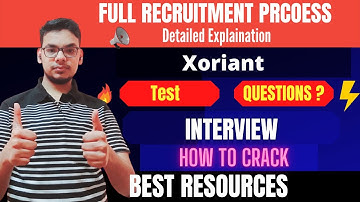 Xoriant Recruitment Process | Online Test | Interview Questions | Exam Pattern | Coding Questions