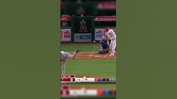 Mike Trout No Doubt DINGER! #shorts #shortsfeed