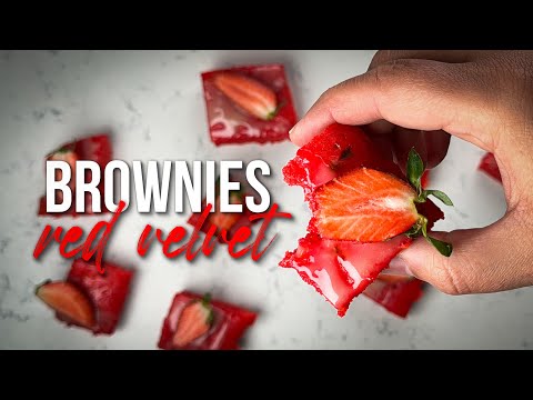 Brownies Red Velvet na Airfryer | Perfeitos e Irresistíveis