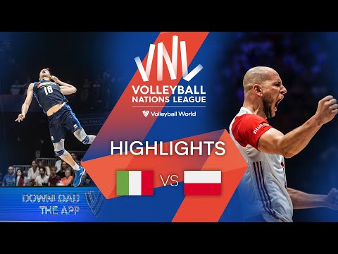 🇮🇹 ITA vs. 🇵🇱 POL - Highlights Final 3-4 | Men's VNL 2022