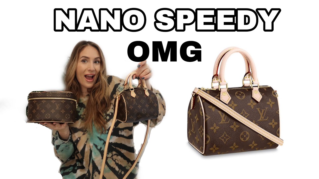 Comparison, Louis Vuitton Nano Speedy, Louis Vuitton Speedy BB, What  Fits, Mod Shots