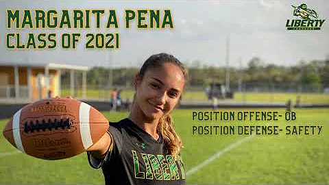 Margarita Pena Highlight Tape Class of 2021 QB/S