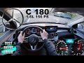2020 Mercedes Benz C-Class C 180 156 PS TOP SPEED AUTOBAHN DRIVE POV