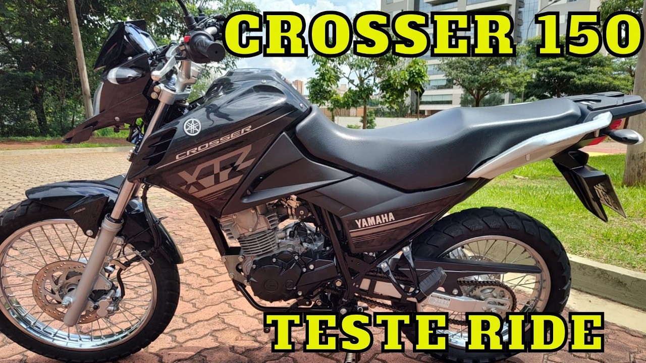 Teste Ride Yamaha Crosser 150 S - A melhor moto para trabalhar. 