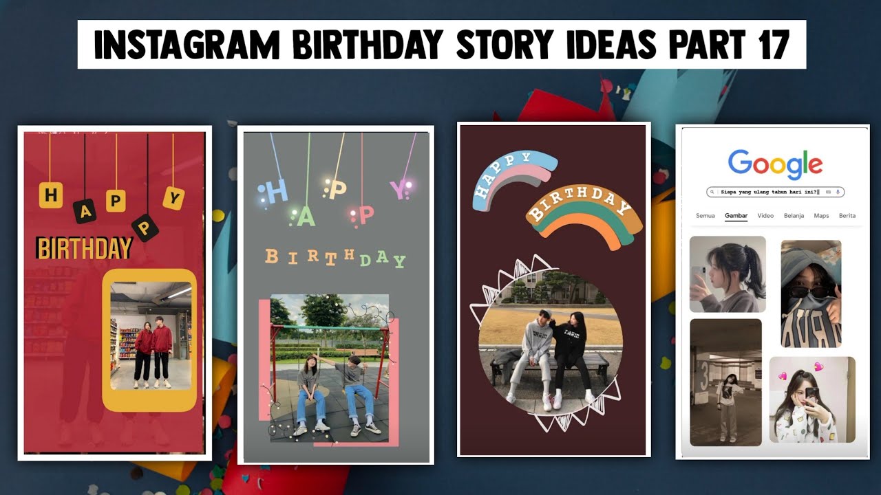 Cara membuat ucapan ulang tahun di instagram story kekinian part 17