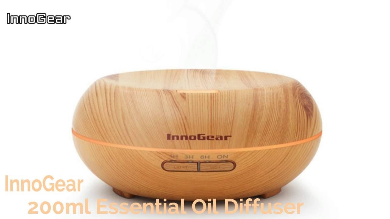Tips for Using InnoGear 200ml Aromatherapy Essential Oil Diffuser