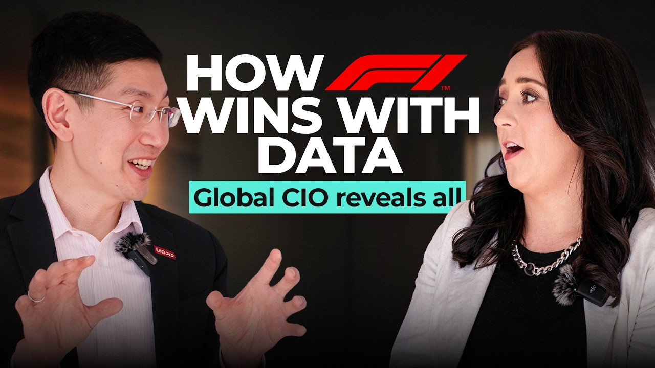 How F1 Uses Data & AI to Win Races (w/ Lenovo's Global CIO)